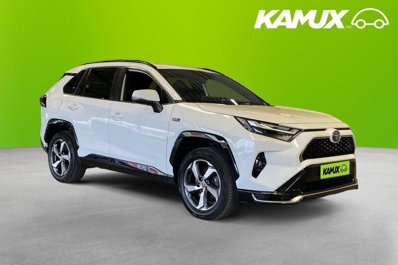 Vit Begagnad 2022 Toyota RAV4 Hybrid Edition SUV | 338 800 kr (Bra pris) - Bild 1/4