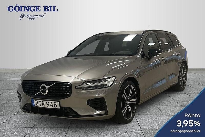 Grå Begagnad 2020 Volvo V60 R-Design Kombi | 349 000 kr (Lite dyr) - Bild 1/2