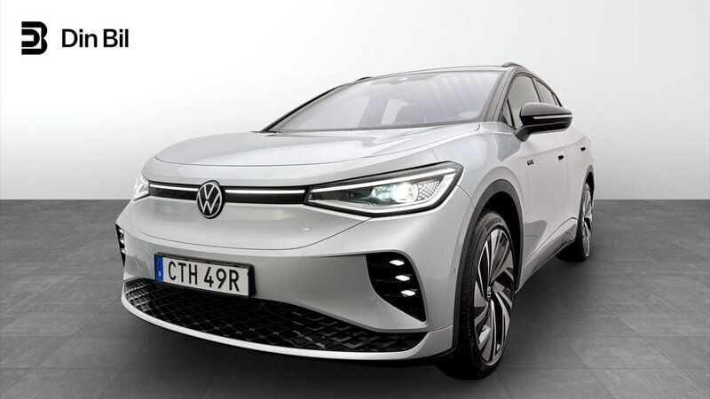 Silver Begagnad 2023 VW ID.4 GTX SUV | 419 900 kr (Bra pris) - Bild 1/4