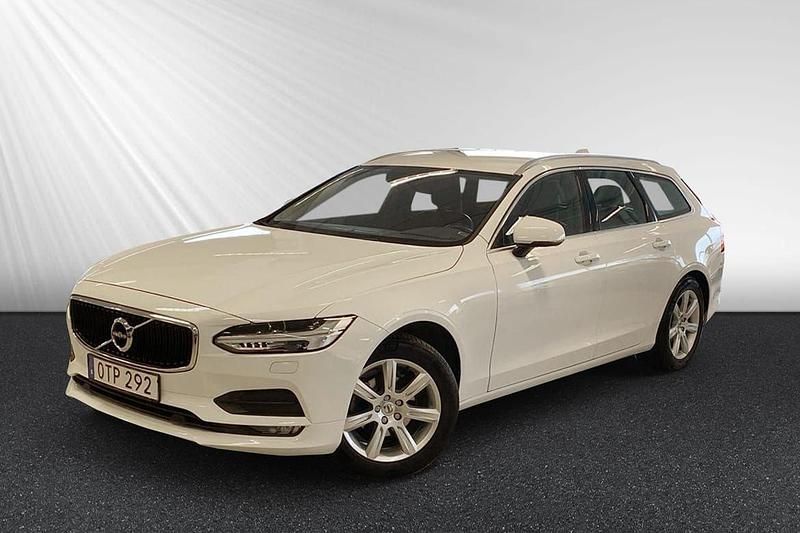 Vit Begagnad 2018 Volvo V90 Business Edition Kombi | 239 900 kr (Bra pris) - Bild 1/4