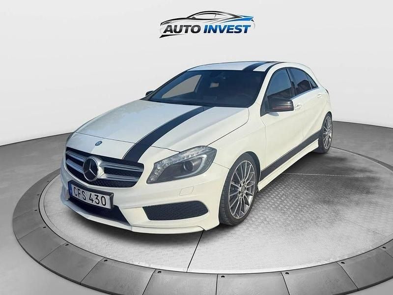 Begagnad Mercedes A180 AMG line 122 HK (89 kW) 2014 Vit
