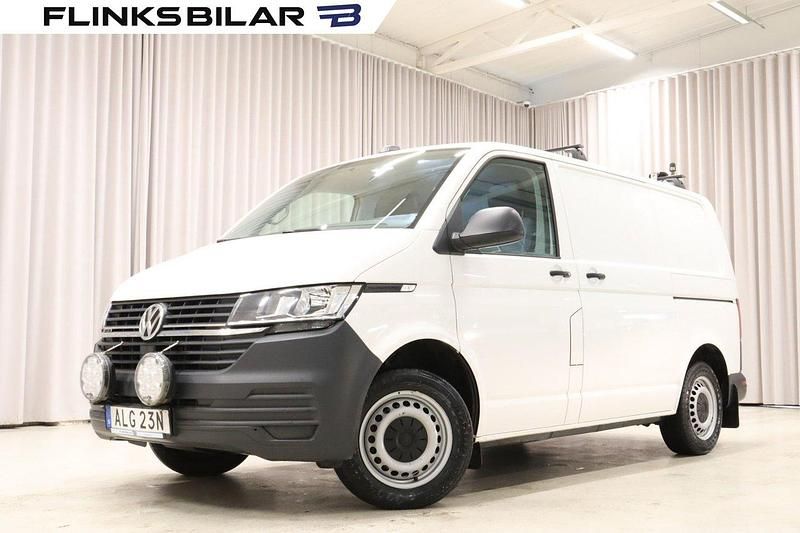 Vit Begagnad 2020 VW T6.1 Van | 369 700 kr (Marknadspris) - Bild 1/4
