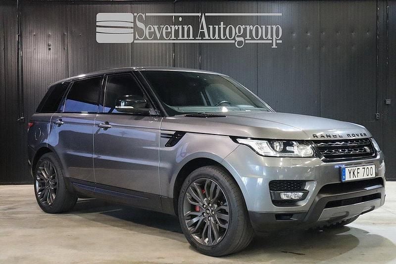 Grå Begagnad 2017 Land Rover Range Rover Sport Dynamic SUV | 349 000 kr (Marknadspris) - Bild 1/4