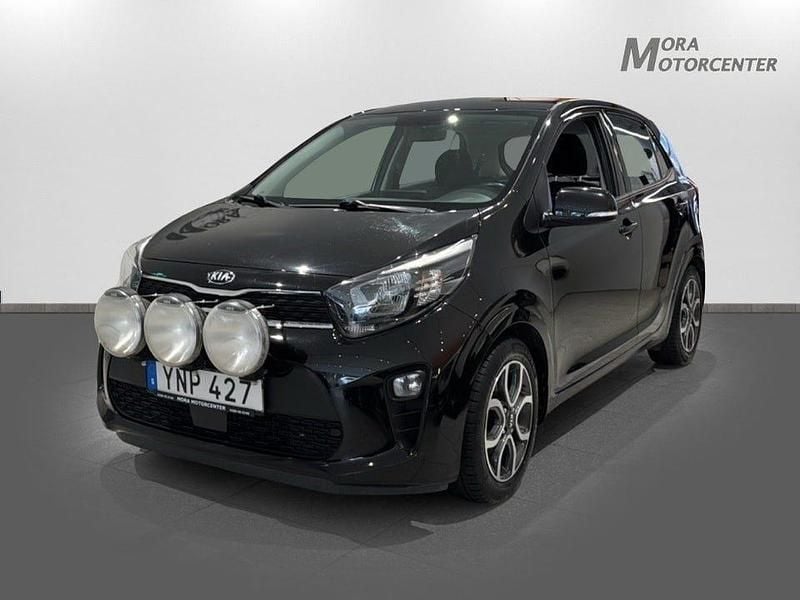Svart Begagnad 2018 Kia Picanto Halvkombi | 89 000 kr (Marknadspris) - Bild 1/4
