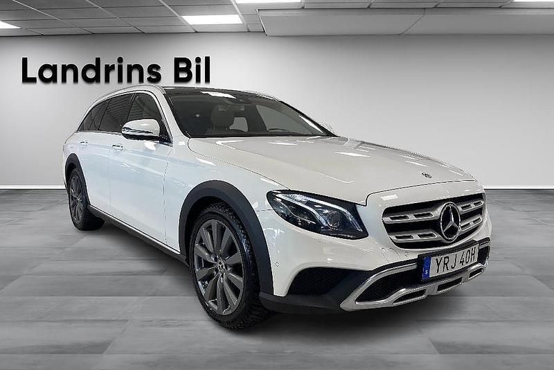 Begagnad Mercedes E220 All-Terrain 194 HK (142 kW) 2019 Vit Kombi