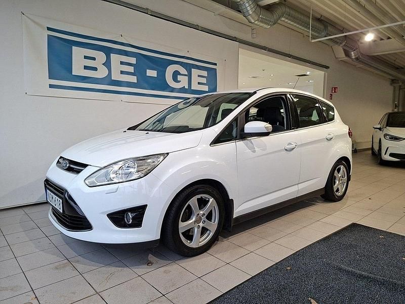 Vit Begagnad 2015 Ford C-MAX Minibuss | 64 900 kr (Marknadspris) - Bild 1/4