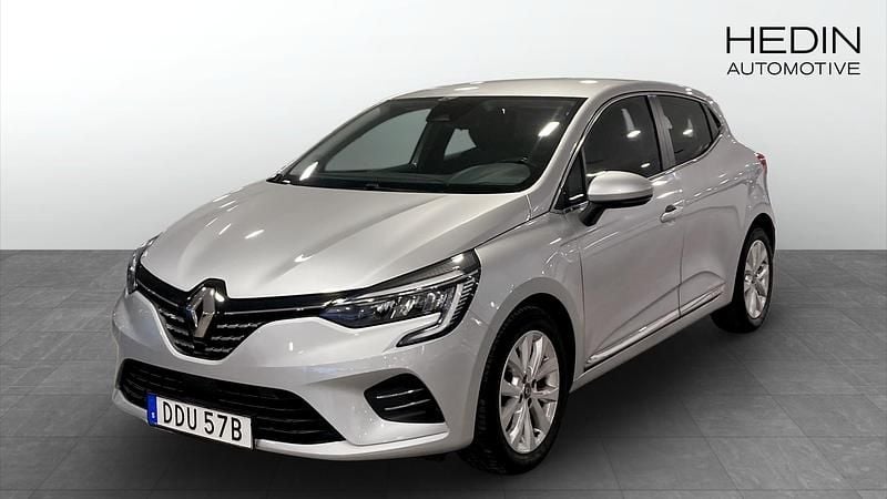 Mörkgrå Begagnad 2021 Renault Clio V Intens Halvkombi | 139 900 kr (Bra pris) - Bild 1/4