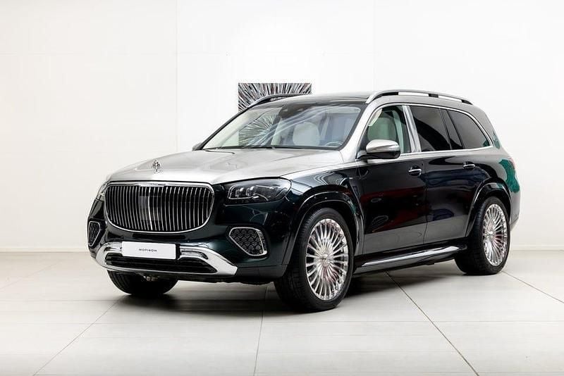 Grön Begagnad 2024 Mercedes GLS600 Maybach SUV | 2 300 000 kr - Bild 1/4