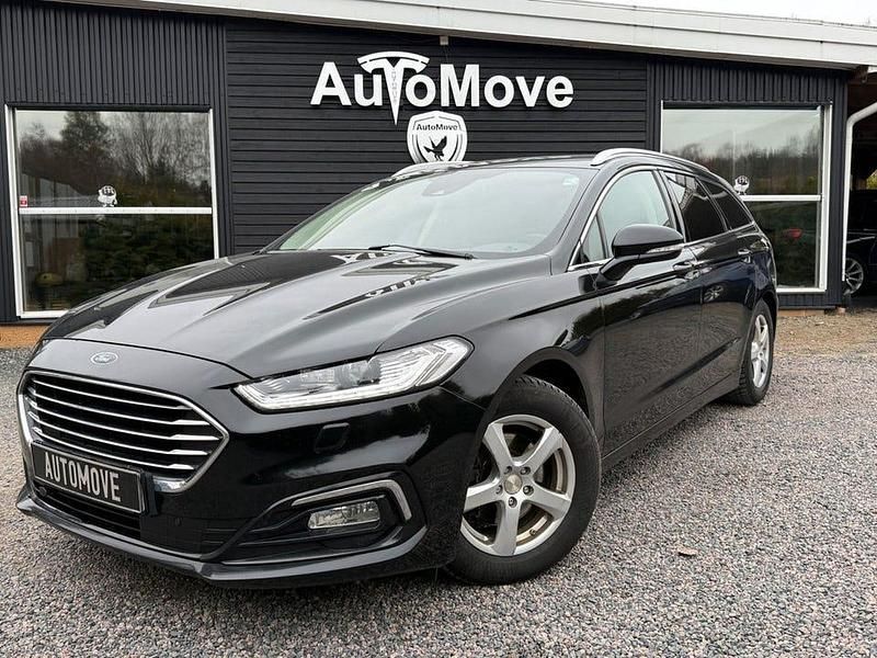 Svart Begagnad 2019 Ford Mondeo Titanium Kombi | 129 500 kr - Bild 1/4