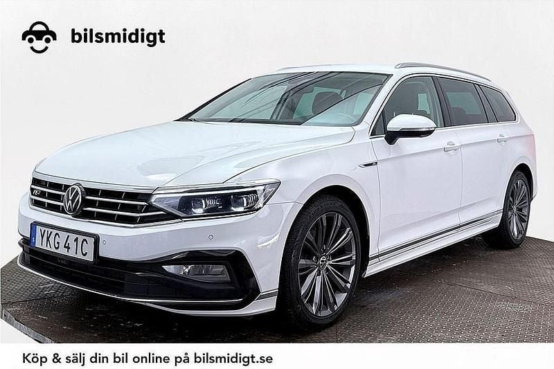 Vit Begagnad 2021 VW Passat GT Kombi | 254 800 kr (Marknadspris) - Bild 1/3