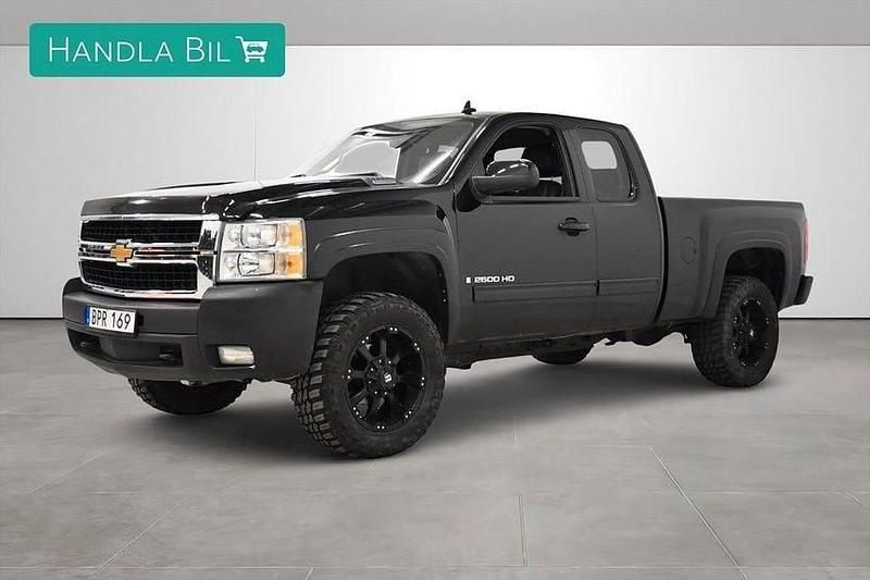 Svart Begagnad 2009 Chevrolet Silverado LTZ Van | 239 900 kr - Bild 1/4