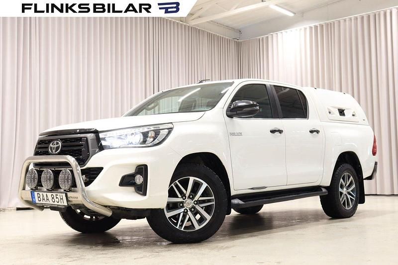 Vit Begagnad 2019 Toyota HiLux Pickup | 499 900 kr - Bild 1/4