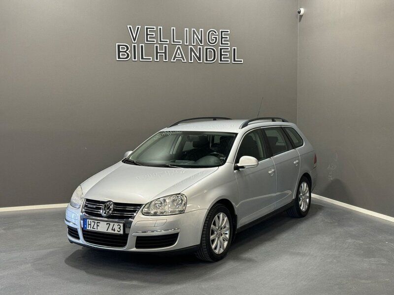 Silver Begagnad 2008 VW Golf VI Kombi | 29 900 kr (Lite dyr) - Bild 1/4