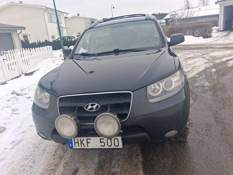 Begagnad Hyundai Santa Fe 189 HK (139 kW) 2008 Svartmetallic SUV