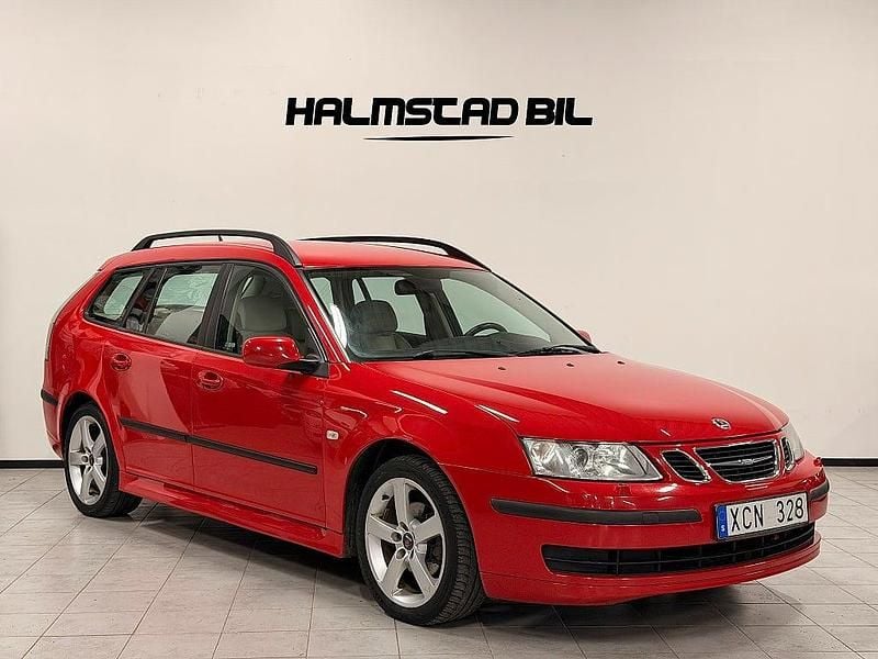 Röd Begagnad 2005 Saab 9-3 Vector Kombi | 54 500 kr (Dyr) - Bild 1/4