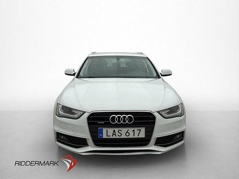 Begagnad Audi A4 S-Line 150 HK (110 kW) 2015 Vit Kombi