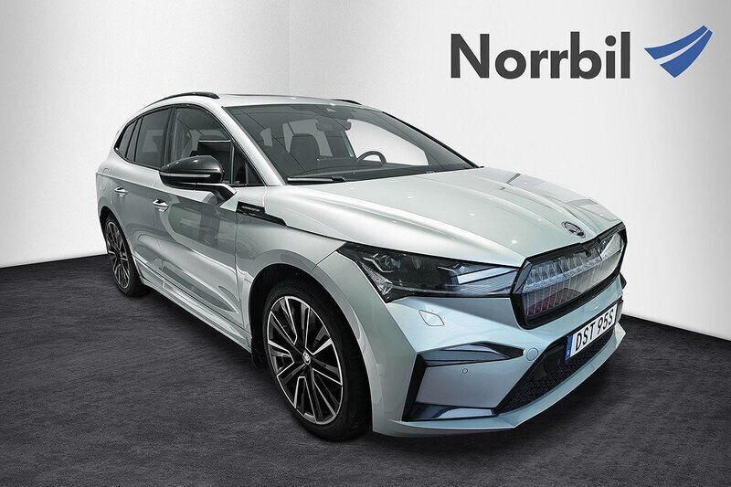 Silver Begagnad 2021 Skoda Enyaq iV SUV | 389 900 kr (Lite dyr) - Bild 1/4
