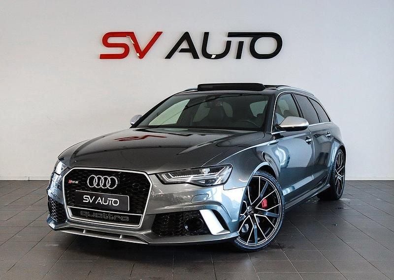 Svart Begagnad 2015 Audi RS6 Kombi | 579 900 kr (Marknadspris) - Bild 1/4