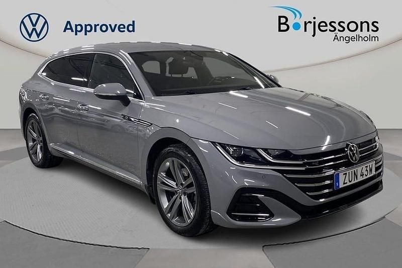 Grå Begagnad 2022 VW Arteon R-line Kombi | 339 000 kr (Marknadspris) - Bild 1/4