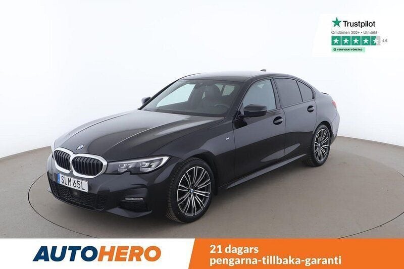 Svart Begagnad 2020 BMW 320 M Sport Sedan | 321 000 kr (Superpris) - Bild 1/4