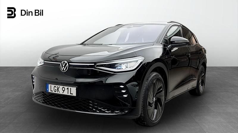 Svart Begagnad 2023 VW ID.4 GTX SUV | 464 900 kr (Dyr) - Bild 1/4