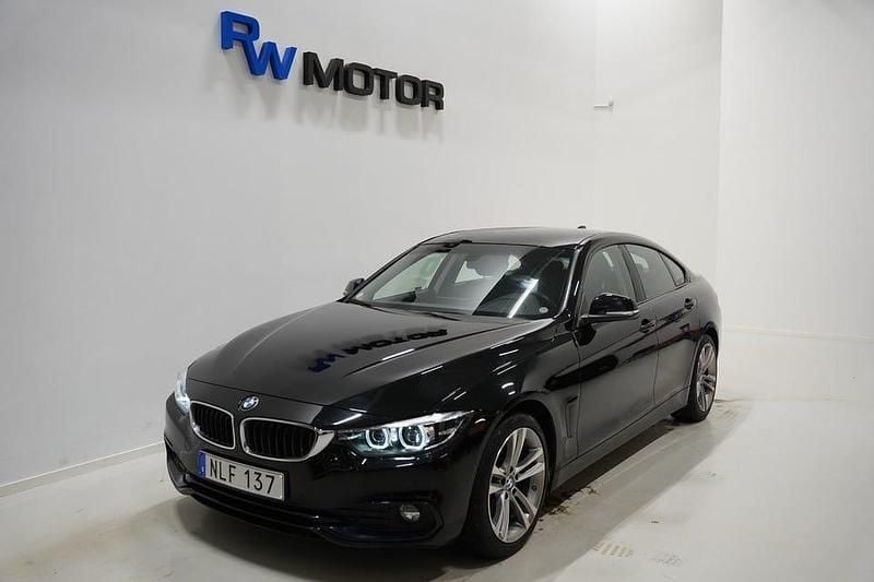 Begagnad BMW 420 Gran Coupé Sport Line 190 HK (139 kW) 2019 Svart Sportkupé