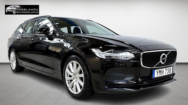 Begagnad Volvo V90 152 HK (111 kW) 2017 Svart Kombi
