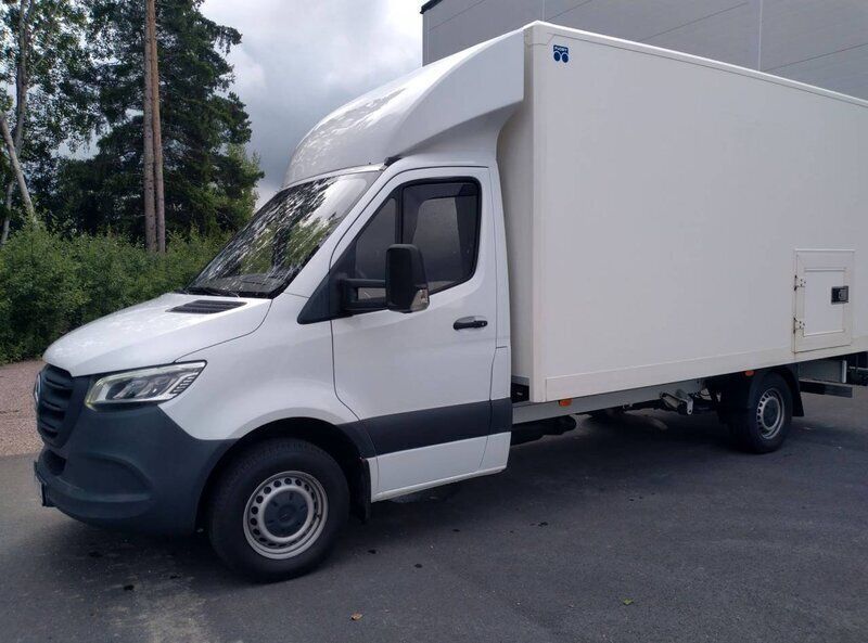Vit Begagnad 2020 Mercedes Sprinter Van | 299 500 kr - Bild 1/4