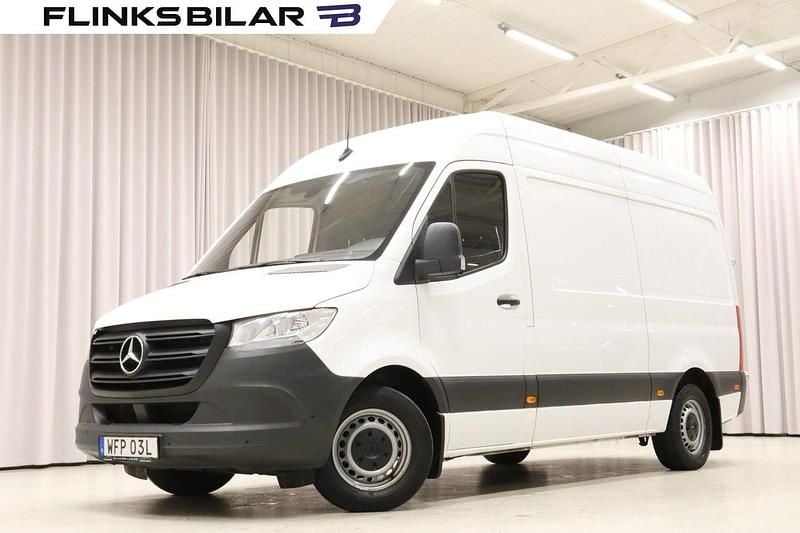 Vit Begagnad 2022 Mercedes Sprinter Van | 259 700 kr - Bild 1/4