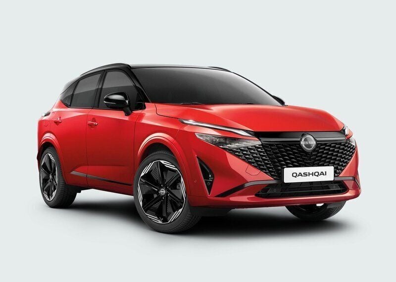 Grå Begagnad 2022 Nissan Qashqai Tekna+ SUV | 439 900 kr (Dyr) - Bild 1/2