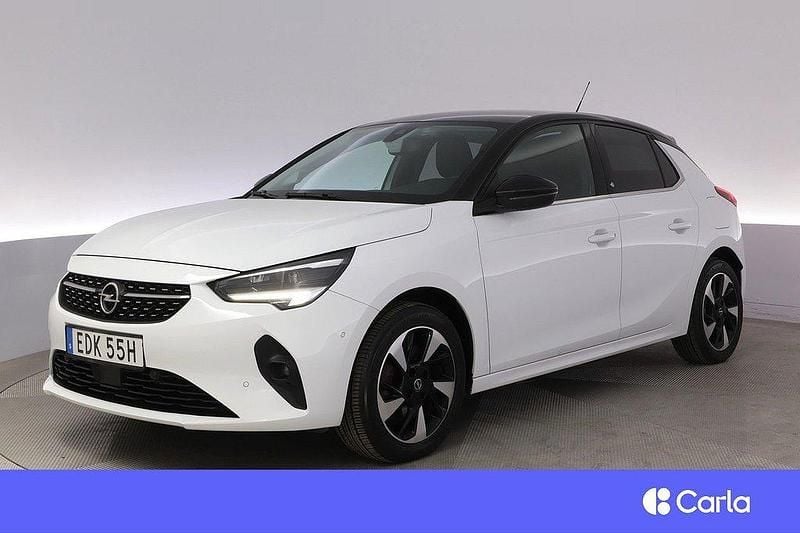 Vit Begagnad 2020 Opel Corsa-e Design & Tech Halvkombi | 153 900 kr (Marknadspris) - Bild 1/4