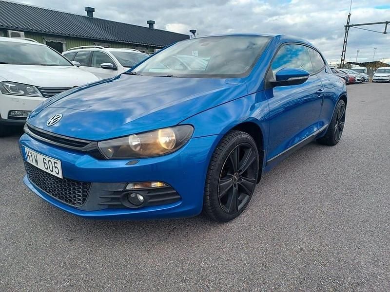 Blå Begagnad 2008 VW Scirocco Sportkupé | 59 900 kr (Marknadspris) - Bild 1/4