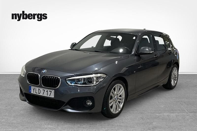 Begagnad BMW 118 M Sport 137 HK (100 kW) 2017 Grå Halvkombi