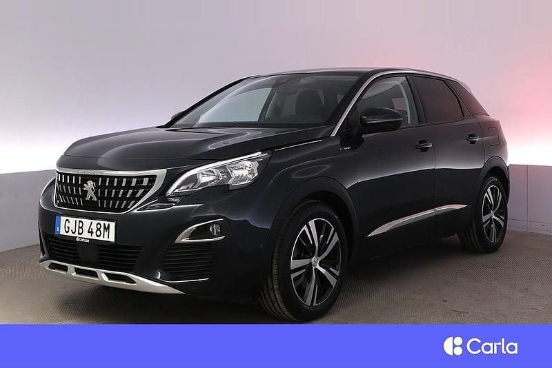 Grå Begagnad 2020 Peugeot 3008 Allure SUV | 221 900 kr (Marknadspris) - Bild 1/2