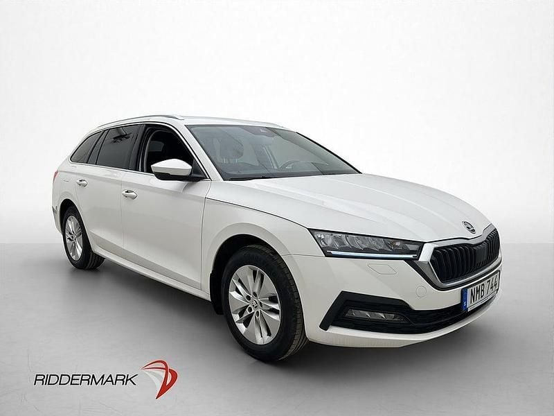 Begagnad Skoda Octavia Ambition 110 HK (80 kW) 2020 Vit Kombi