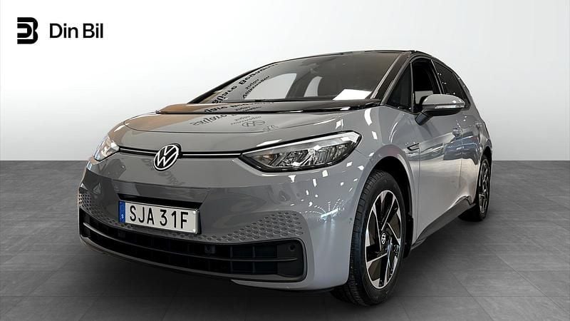 Begagnad VW ID.3 Pro Performance 150 kW (204 HK) 2023 Grå Halvkombi