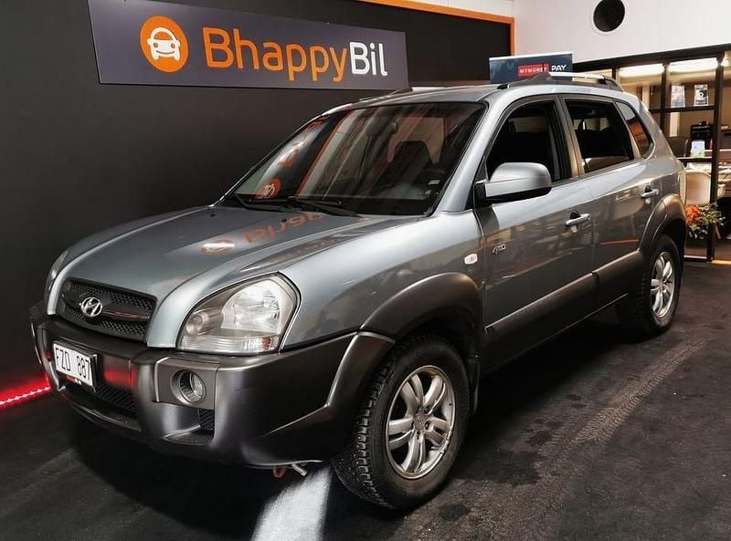 Begagnad Hyundai Tucson 175 HK (128 kW) 2008 Grön SUV