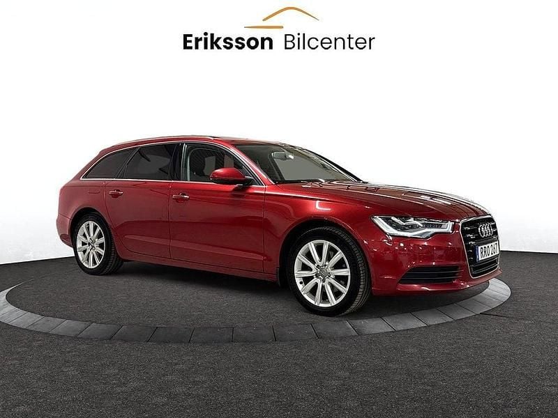 Begagnad Audi A6 204 HK (150 kW) 2014 Röd Kombi
