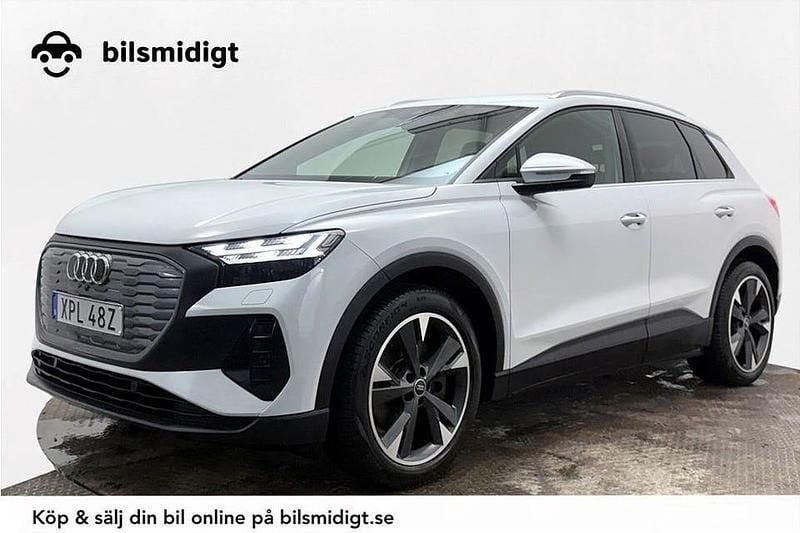 Vit Begagnad 2023 Audi Q4 e-tron Comfort SUV | 328 900 kr (Marknadspris) - Bild 1/3