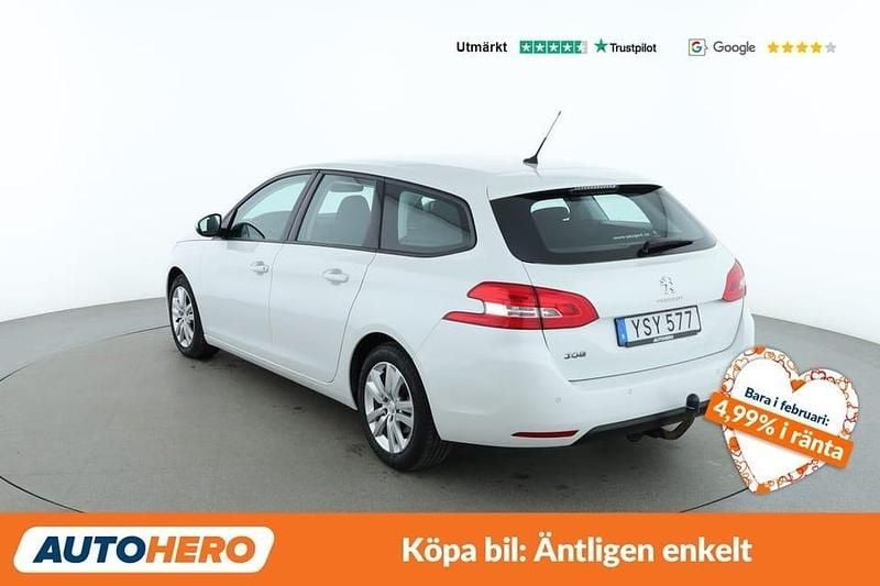 Begagnad Peugeot 308 SW Active 121 HK (88 kW) 2017 Vit Kombi