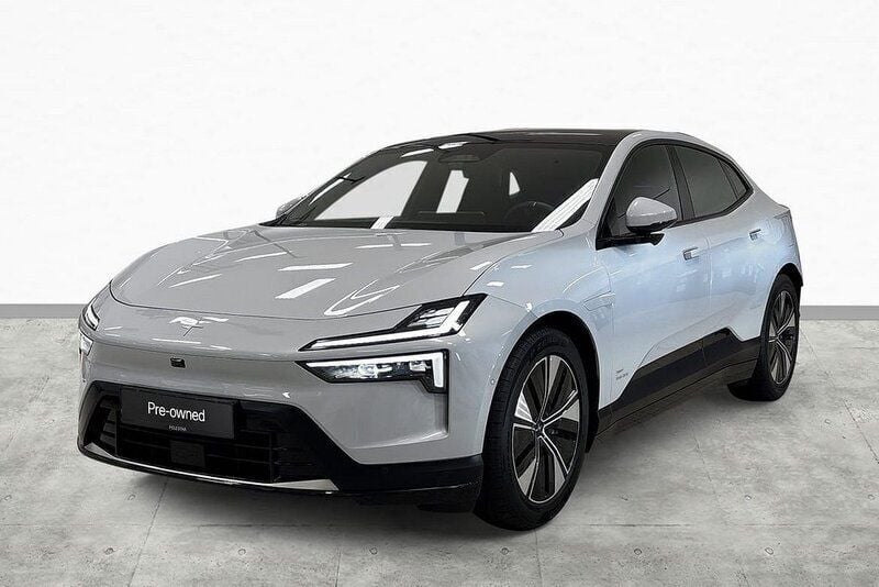 Silver Begagnad 2024 Polestar 4 Long Range Single Motor SUV | 659 900 kr (Bra pris) - Bild 1/3
