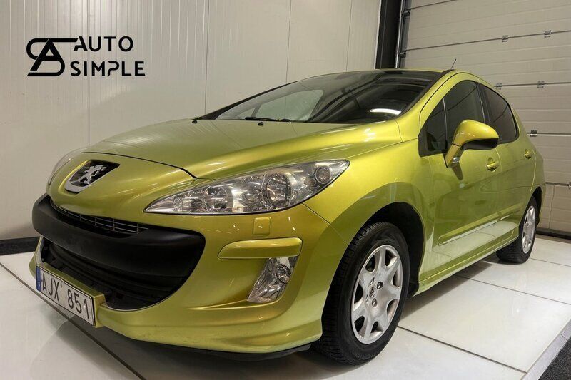 Gul Begagnad 2007 Peugeot 308 Halvkombi | 37 900 kr (Marknadspris) - Bild 1/4