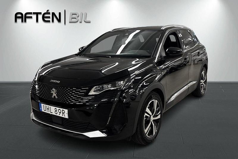 Svart Begagnad 2022 Peugeot 3008 GT SUV | 269 800 kr (Marknadspris) - Bild 1/3