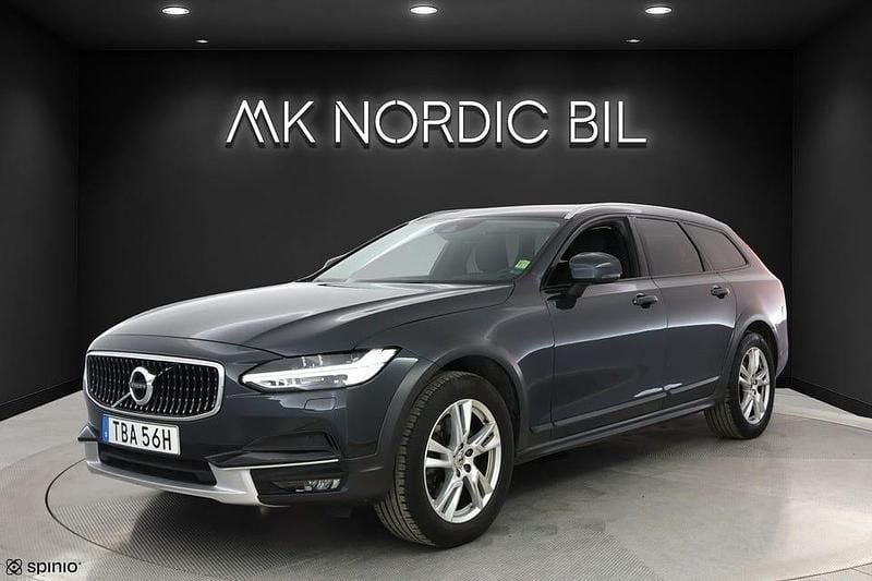 Grå Begagnad 2019 Volvo V90 CC Momentum Kombi | 268 800 kr (Bra pris) - Bild 1/4