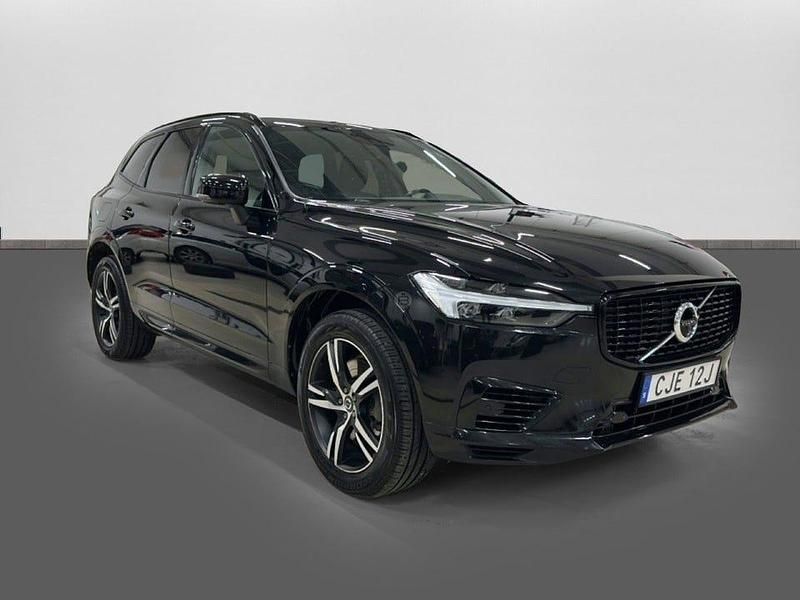 Begagnad Volvo XC60 R-Design 253 HK (186 kW) 2021 Svart SUV