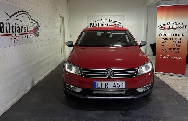 Begagnad VW Passat 177 HK (130 kW) 2013 Röd Kombi