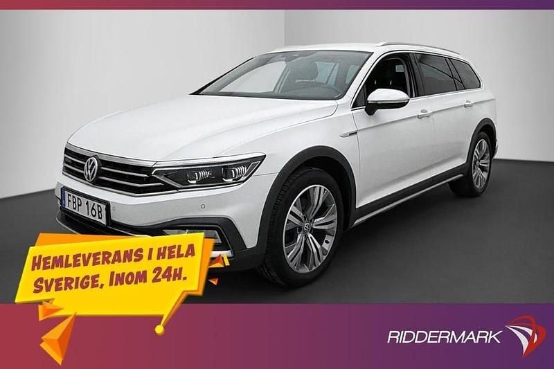 Vit Begagnad 2020 VW Passat Alltrack Kombi | 278 900 kr (Marknadspris) - Bild 1/3