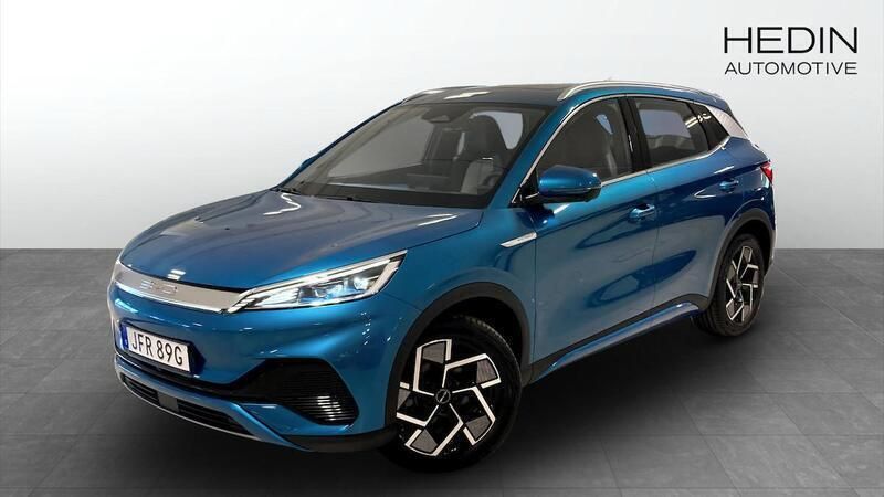 Blå Begagnad 2022 BYD Atto 3 Design SUV | 285 900 kr (Marknadspris) - Bild 1/4
