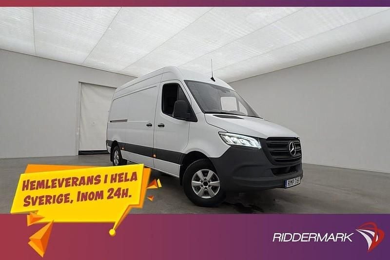 Vit Begagnad 2023 Mercedes Sprinter Van | 459 800 kr (Bra pris) - Bild 1/3