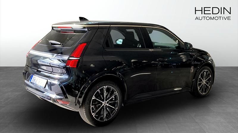 Ny Renault R5 Iconic 110 kW (150 HK) 2025 Svart (black) Halvkombi